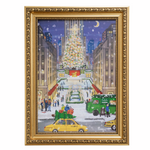 Affiche New York Noël Christmas Tree Rockefeller Center - Shop We Love